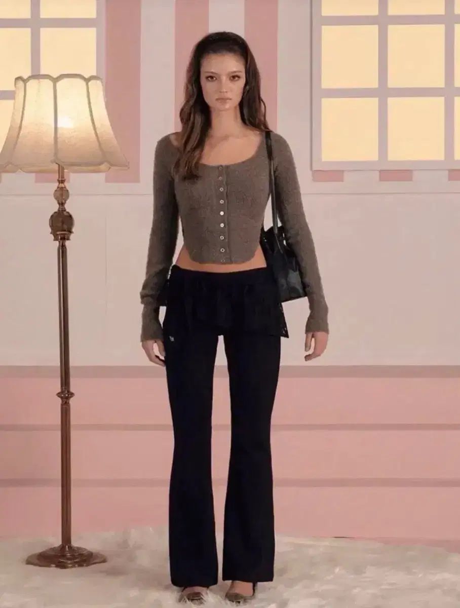 スリータイムズ Blossom bootcut pants