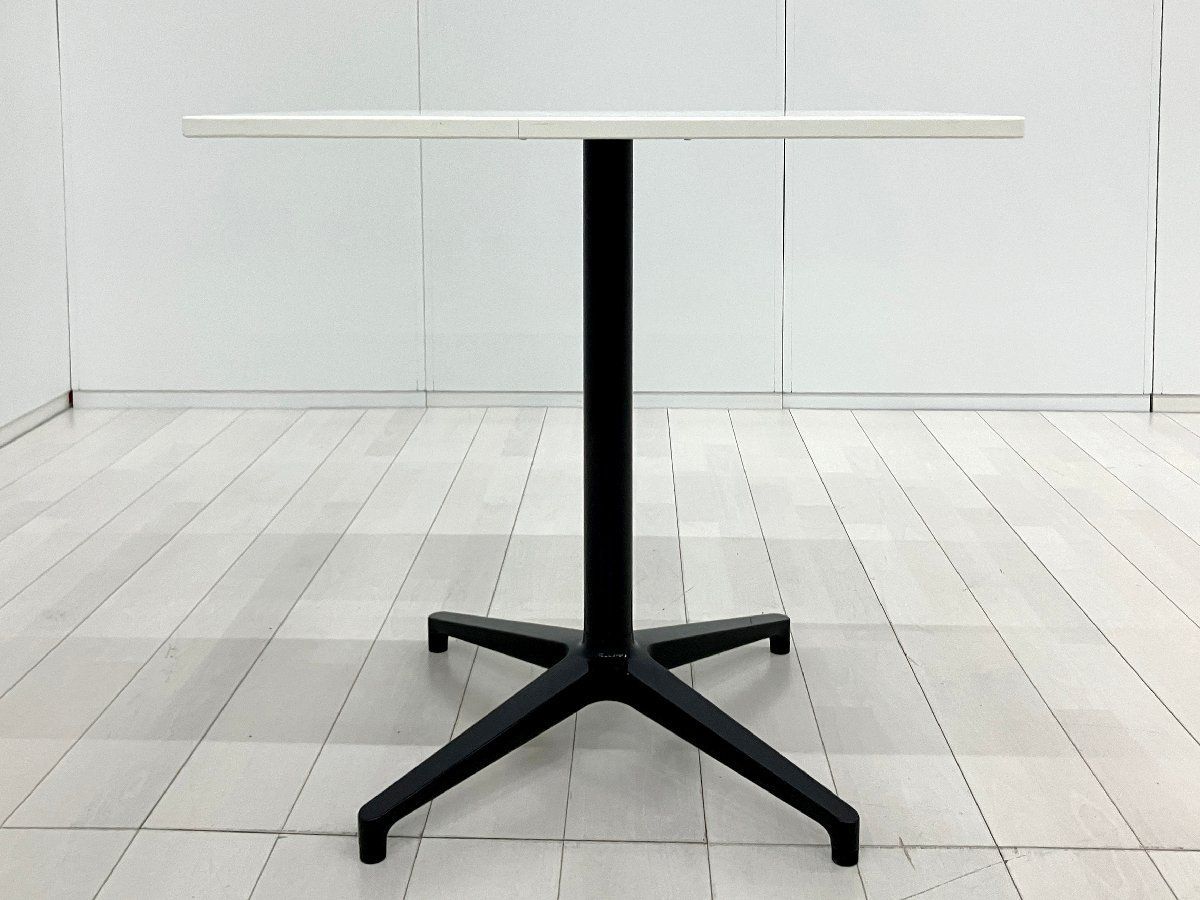 vitra/ヴィトラ□ビストロ レクタングラーテーブル□ホワイト□ロナン 