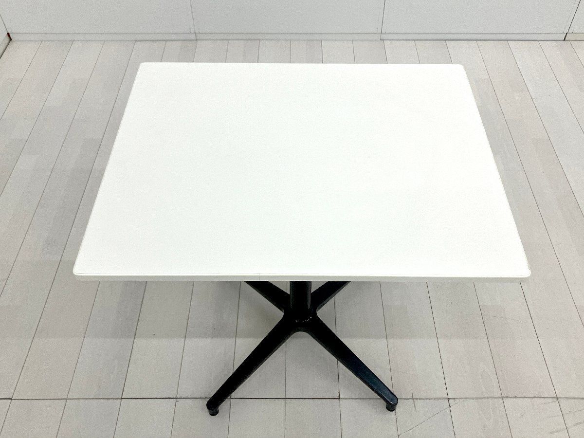 vitra/ヴィトラ□ビストロ レクタングラーテーブル□ホワイト□ロナン 