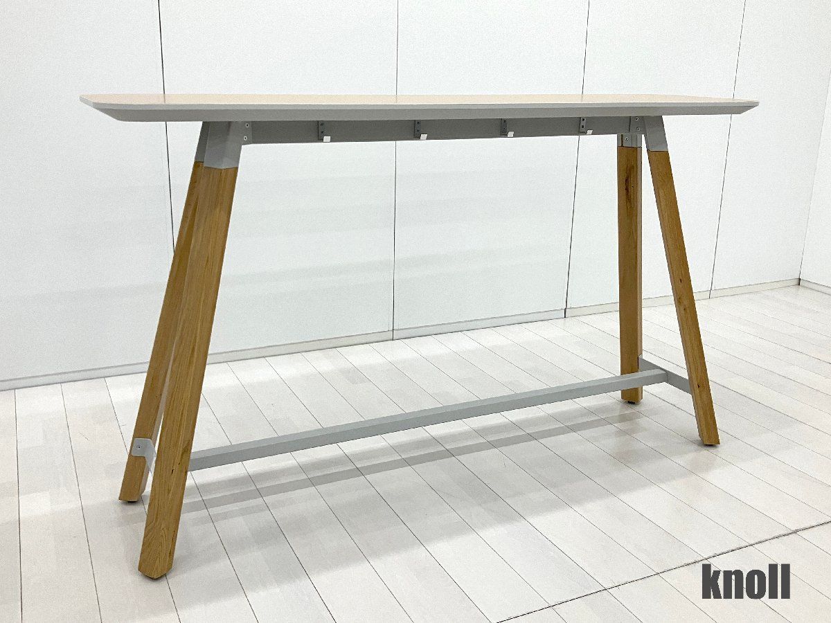 Knoll /ノール ■Rockwell Tall Table /ロックウェル トールテーブル■バーチ × フォークストーングレー