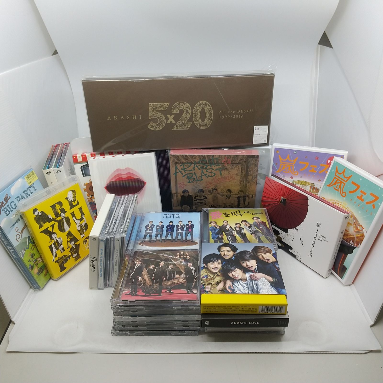 まとめ売り】嵐 CD＋DVD＋ブルーレイ 44点まとめ売り ジャニーズ