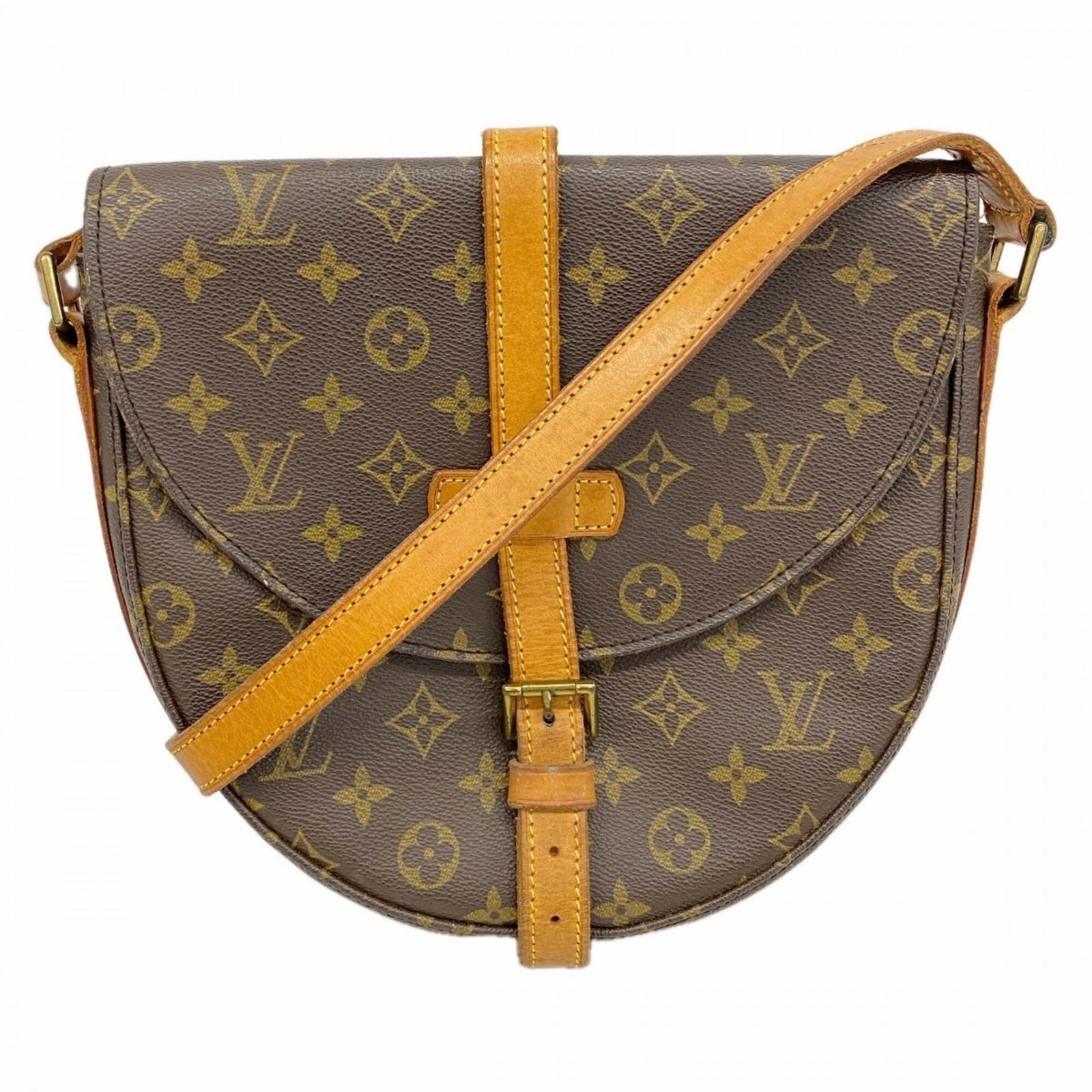 ルイ・ヴィトン(Louis Vuitton) ルイ・ヴィトン ショルダーバッグ モノグラム シャンティGM M51232 ブラウンレディース