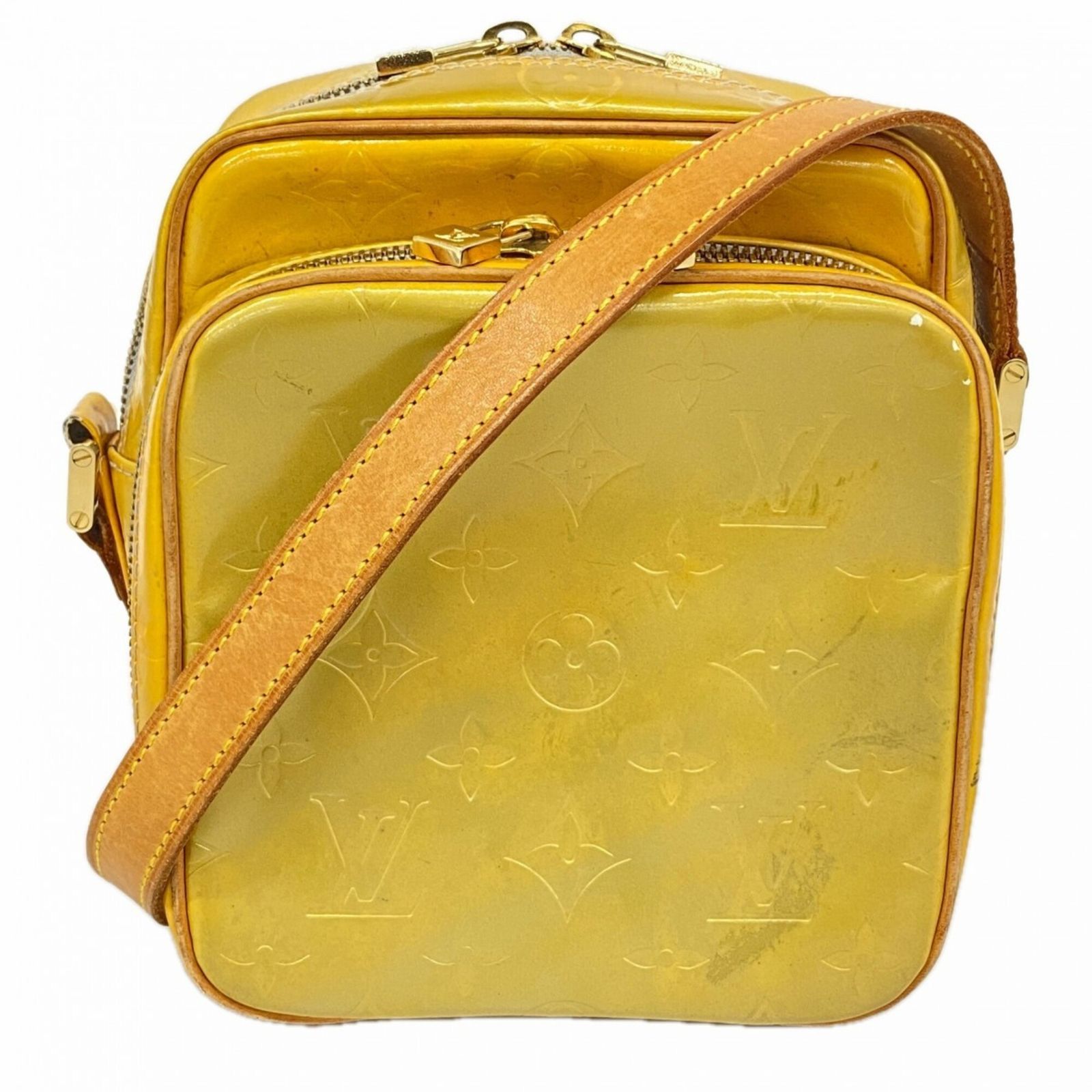 ルイ・ヴィトン(Louis Vuitton) ルイ・ヴィトン ショルダーバッグ ヴェルニ ウースター M91036 グリレディース