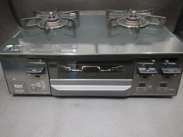 2022年製 中古品 リンナイ Rinnai ガステーブル 都市ガス用 右強火 RT66WHR ガスコンロ ガス台