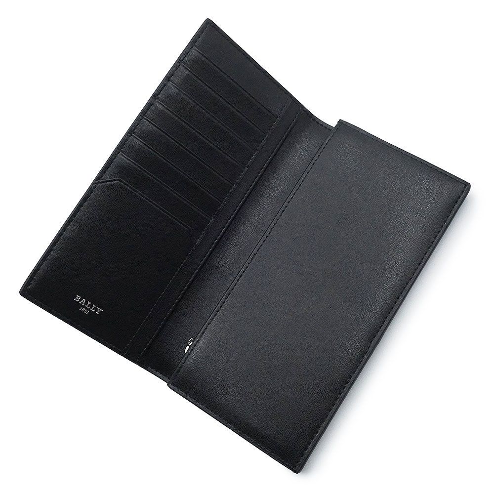 バリー 6309713 Jocker BALIRO.DSH レザー ブラック 二つ折り長財布 