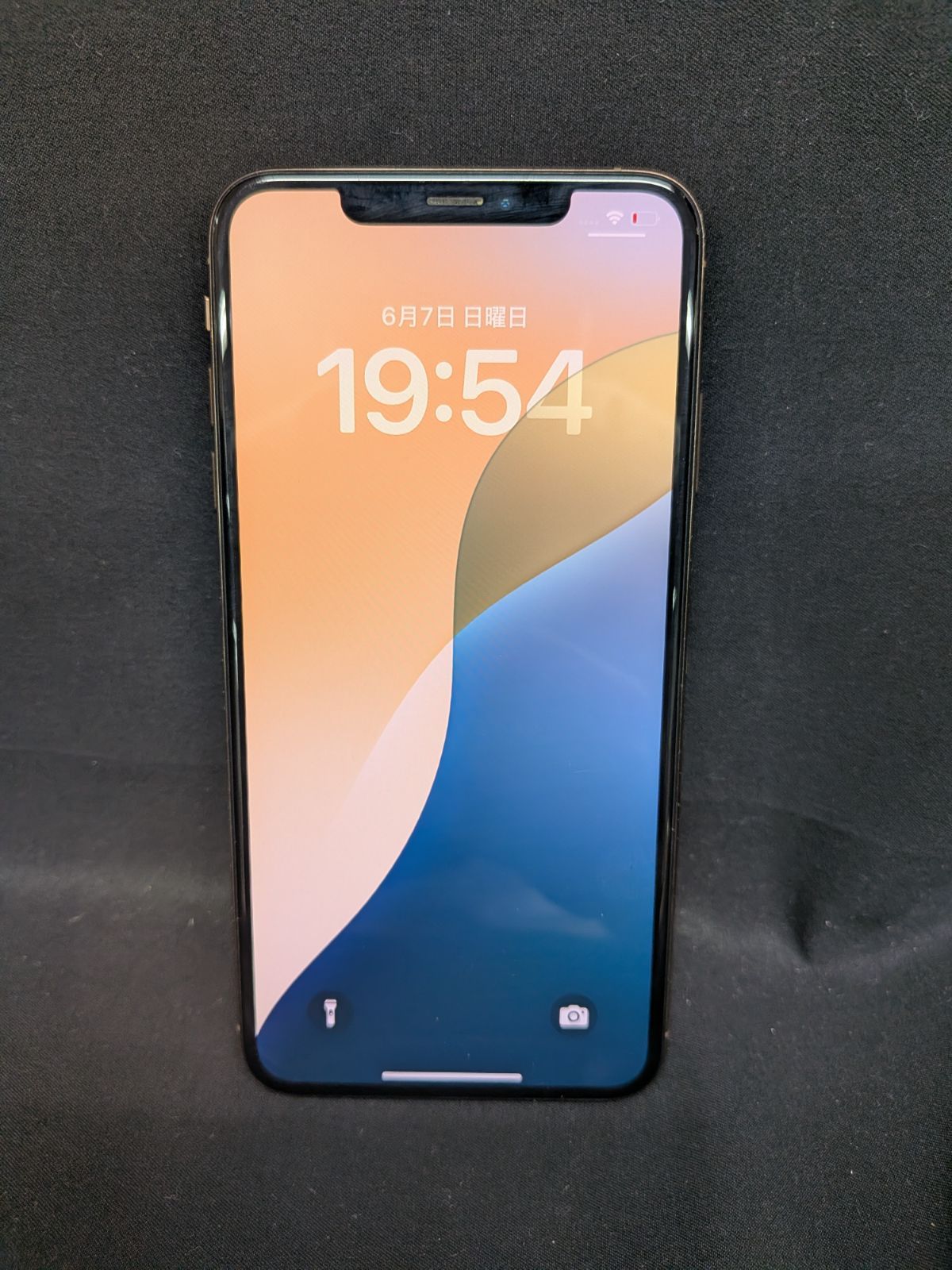 【本体のみ】iPhoneXSMAX 　256GB　ゴールド　背面割れ　アイフォン10s