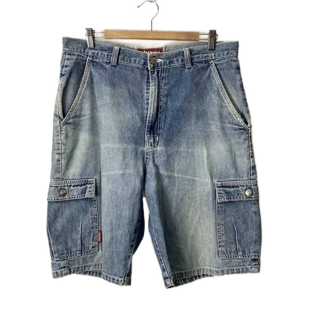 ステューシー STUSSY 90s ハーフカーゴ ショートパンツ デニム ヴィンテージ
