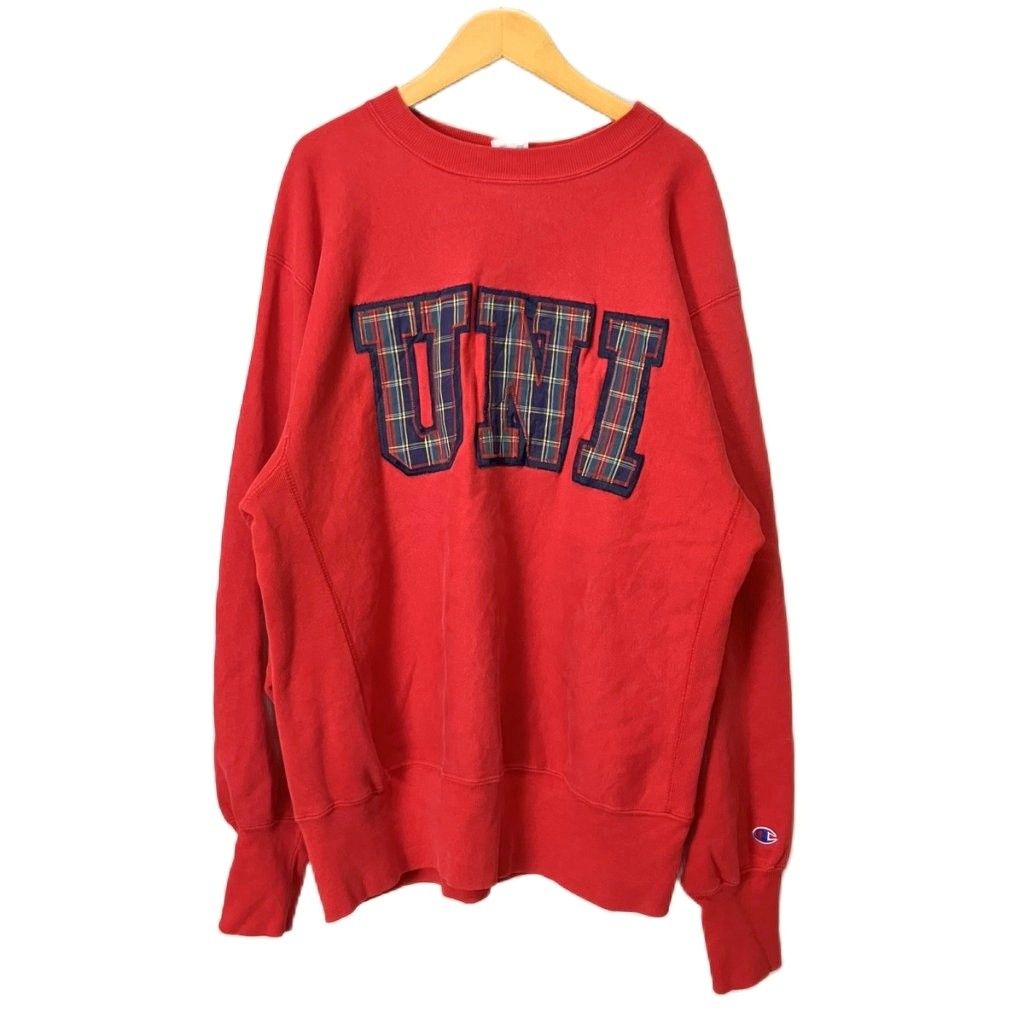 チャンピオン CHAMPION リバースウィーブ スウェット トレーナー 90s ヴィンテージ L レッド