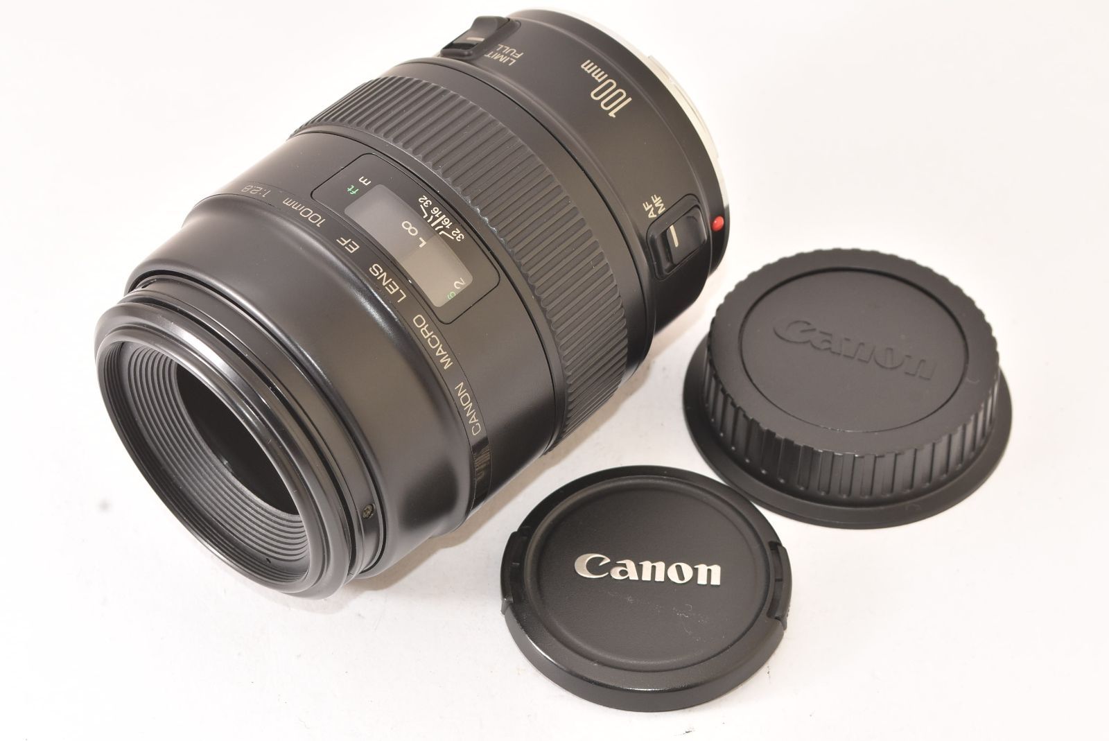 カメラ ☆訳あり極上品☆ キヤノン EF 100mm f2.8 Macro #936