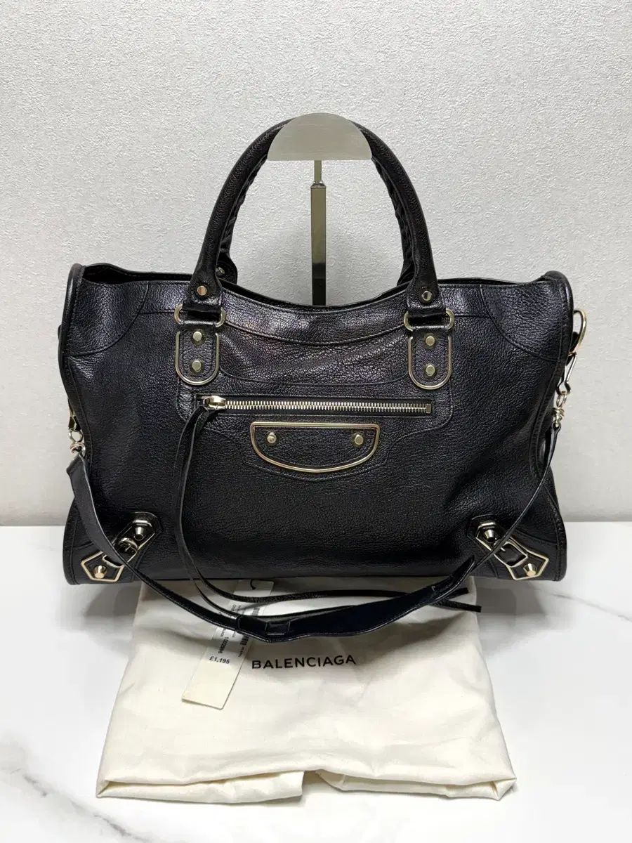 正規品/A)バレンシアガ Classic エッジ シティ モーターバッグ