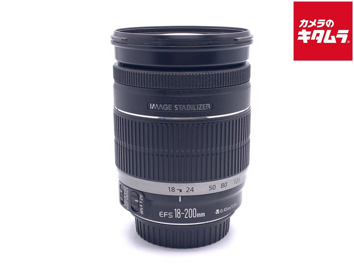 【中古】 【良品】 キヤノン EF-S18-200mm F3.5-5.6 IS