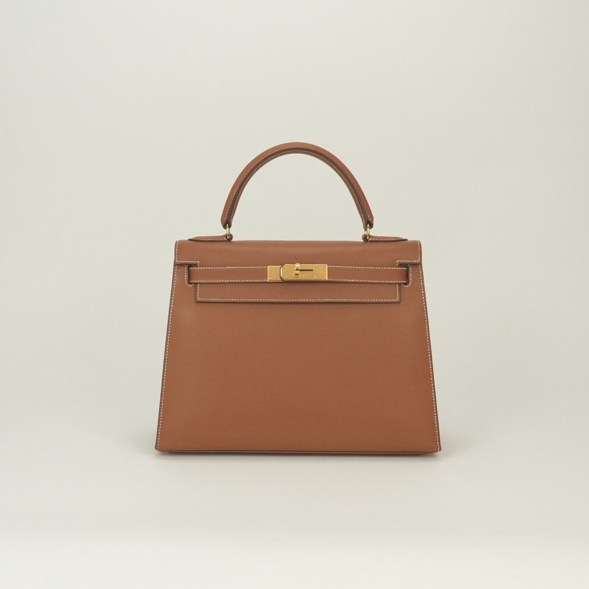 エルメス HERMES ケリー28 ケリー 28 バッグ トートバッグ ショルダーバッグ クシュベル ゴールド Gold ブラウン Brown 茶 ゴールド金具 ハンドバッグ 2Way 外縫い