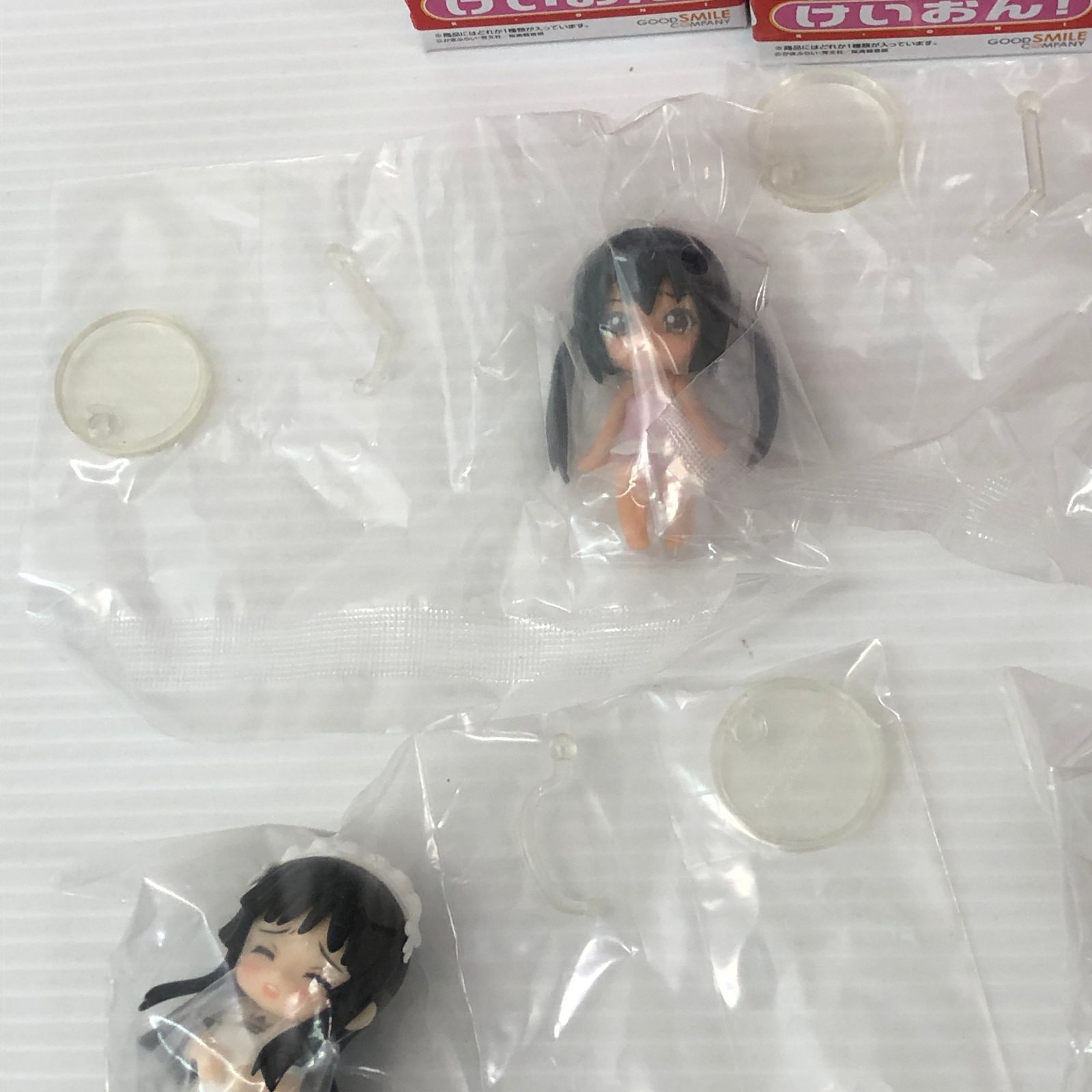 △ねんどろいどぷち けいおん！ だいいっき 7種セット 外箱開封済み内