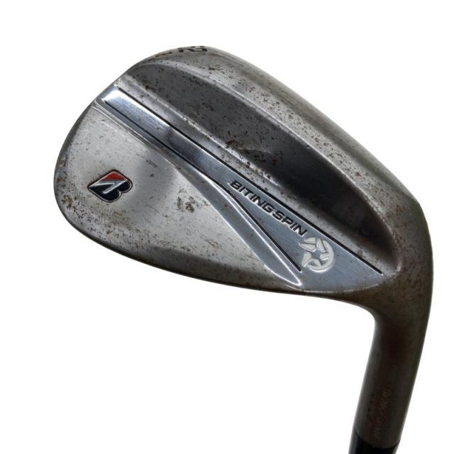 【中古】 ブリヂストン BRIDGESTONE BITING SPIN ノーメッキ 52°/08°M ウェッジ WG 純正特注シャフト (フレックスS) メンズ 男性用 右利き 右用 Cランク ゴルフクラブ