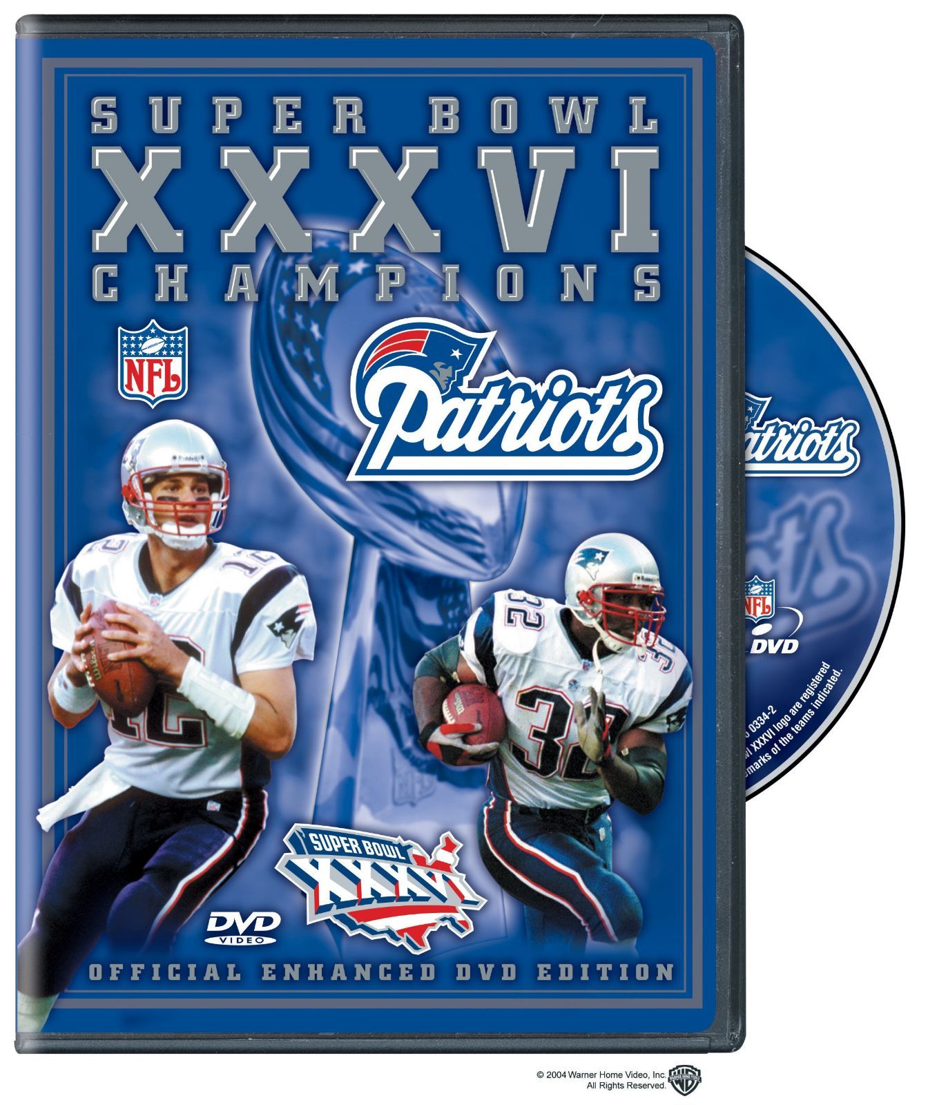 Superbowl 36: New England Patriots [DVD] [Import]