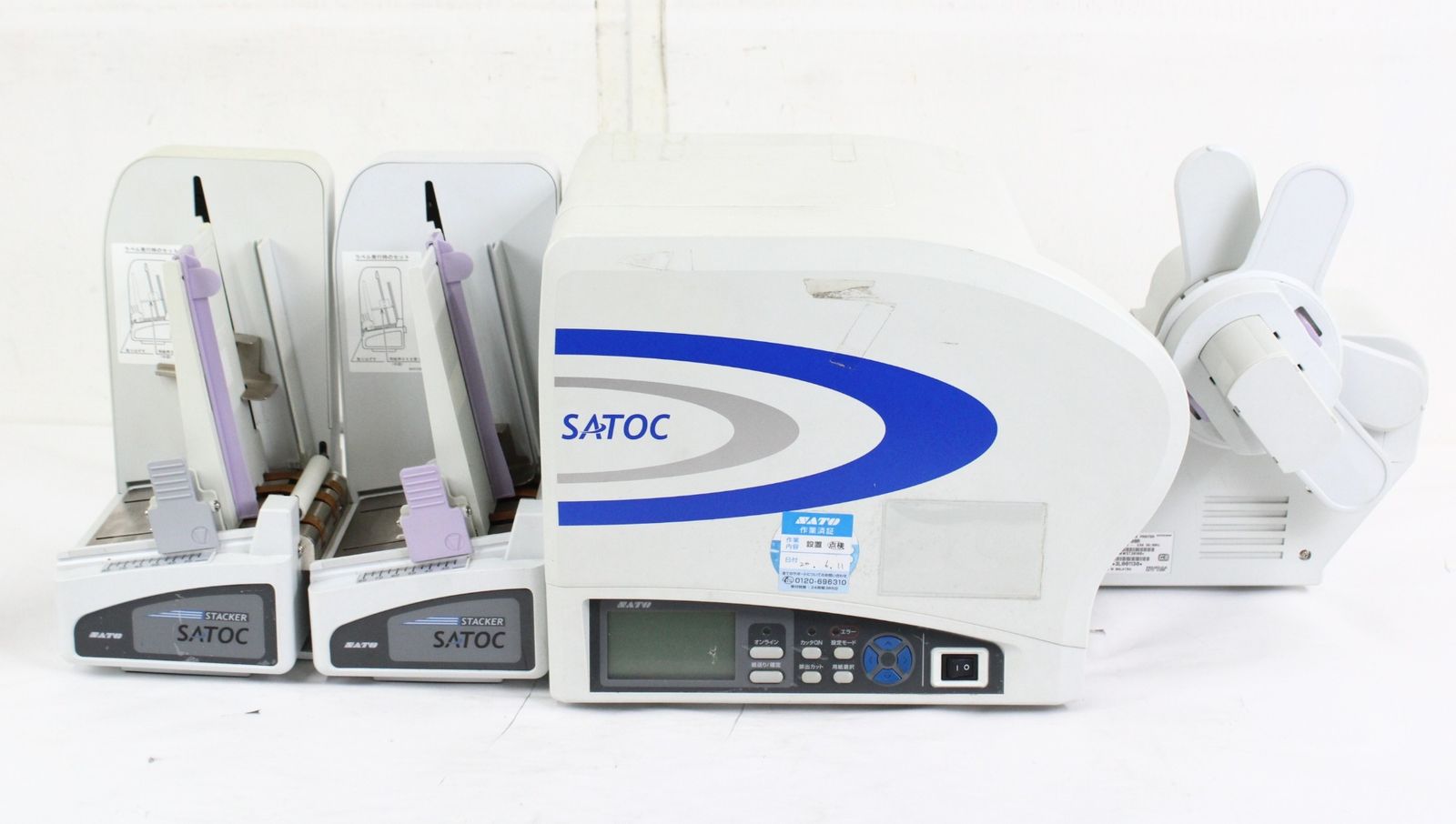 サトー ラベルプリンター サトック ST308R STS302×2台 業務用 SATO SATOC ITQDBGUK4EYS-A14-byebye
