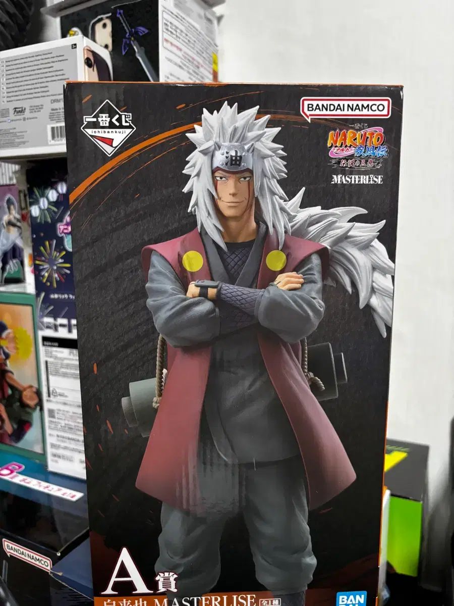 NARUTO -ナルト- 自来也 マスターライズ 一番くじ フィギュア