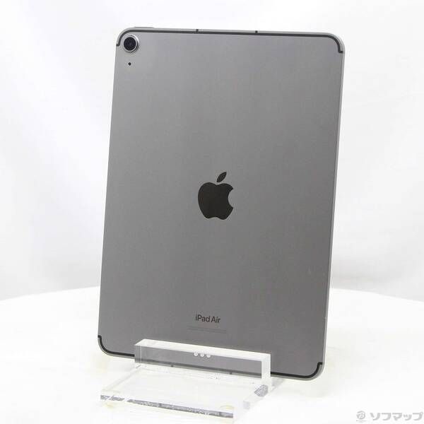 ソフマップ 〔中古品〕 iPad Air 第5世代 64GB スペースグレイ MM6R3J／A SoftBankロック解除SIMフリー【371】