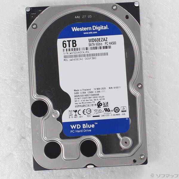 ソフマップ 〔中古品〕 WD60EZAZ-RT【262】