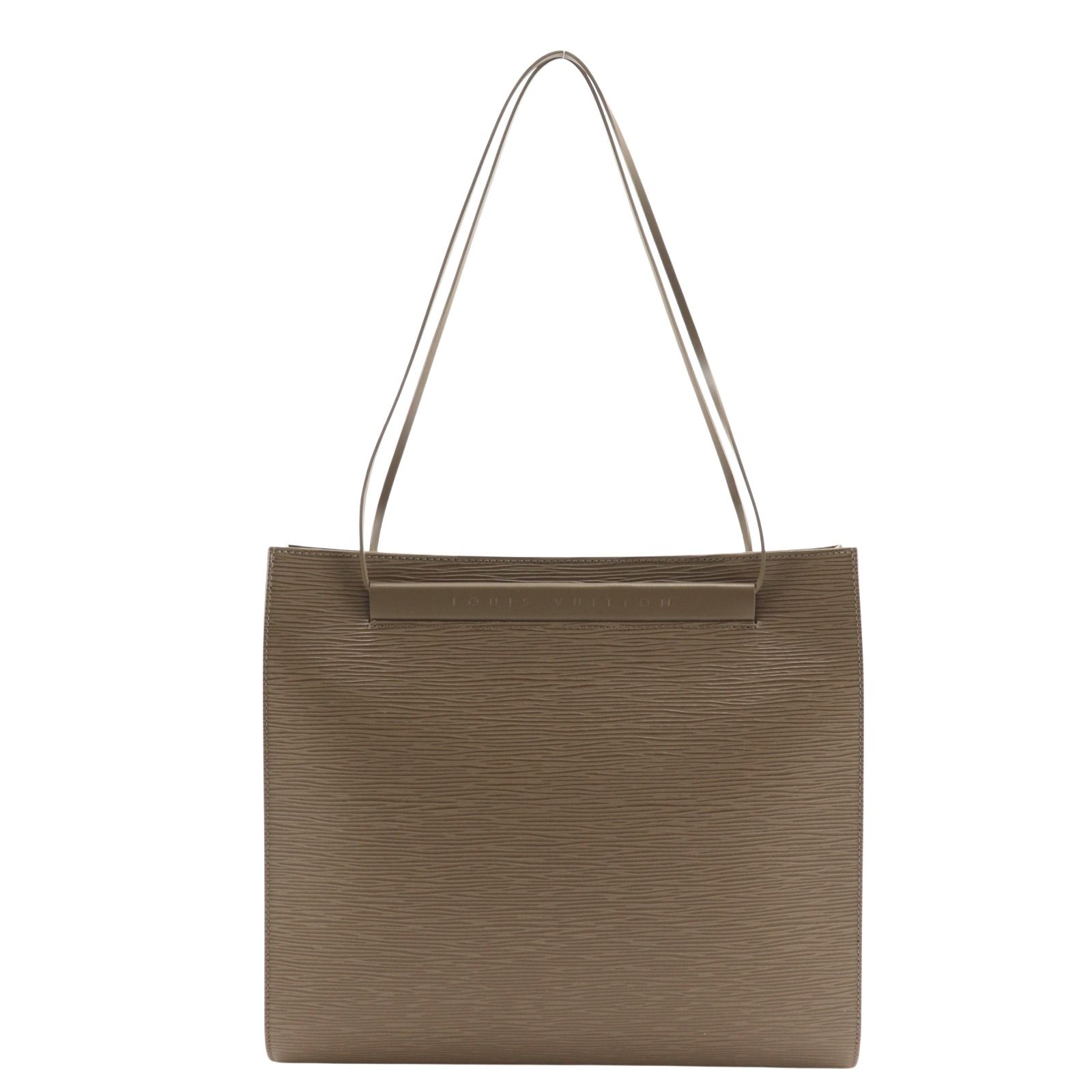 【LOUIS VUITTON】ルイ・ヴィトン サントロペ M5246C エピレザー ペッパー グレー MI0011 レディース トートバッグ