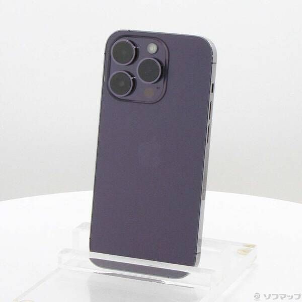 ソフマップ 〔中古品〕 iPhone14 Pro 128GB ディープパープル MQ0F3J／A SIMフリー【276】