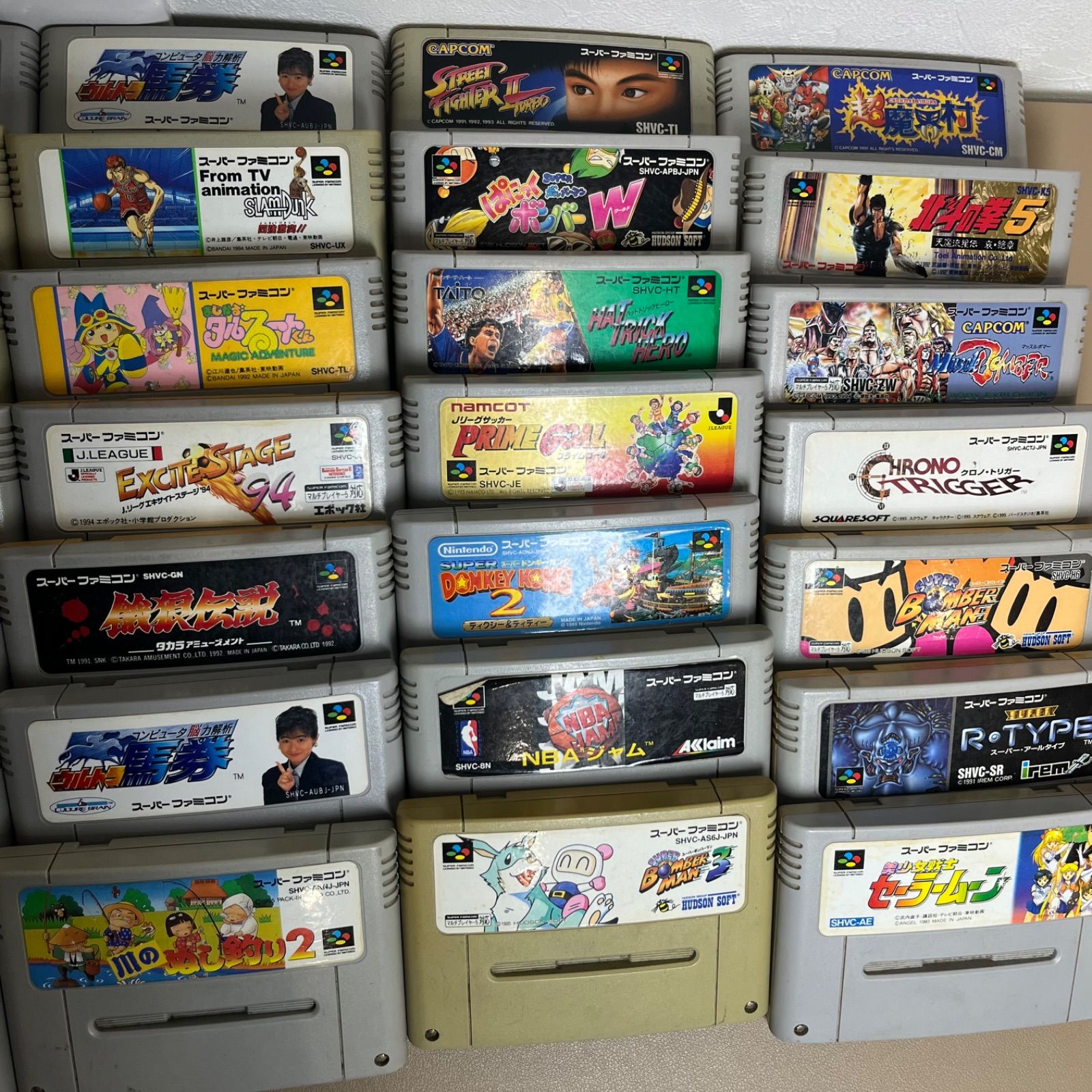 希少】スーパーファミコン ソフト42本 まとめ売り 動作未確認の為