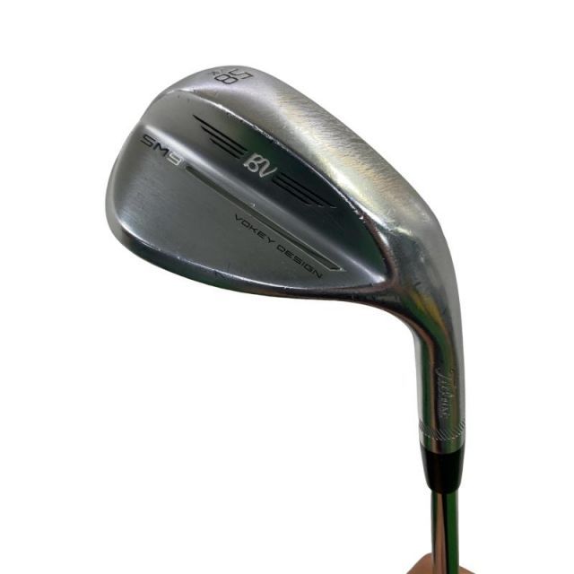 【中古】 タイトリスト VOKEY SPIN MILLED SM9 ツアークロム 58°/14°K ウェッジ WG NS PRO 950GH neo (フレックスS) メンズ 男性用 右利き 右用 Cランク ゴルフクラブ