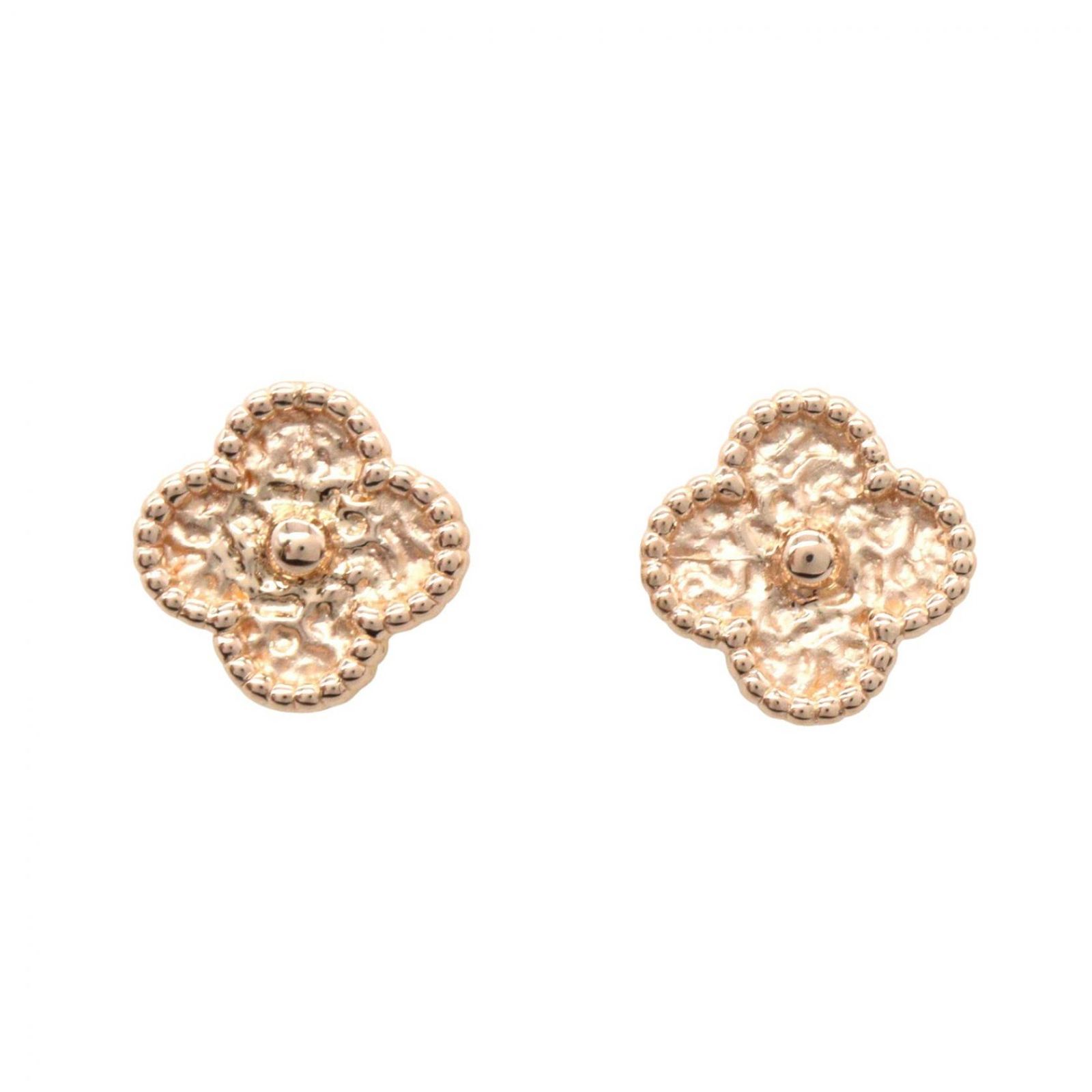 ヴァンクリーフ＆アーペル ピアス スウィート アルハンブラ ピアス VCARO8DB00 K18PG（ピンクゴールド） スウィート アルハンブラ ピアス レディース Used A