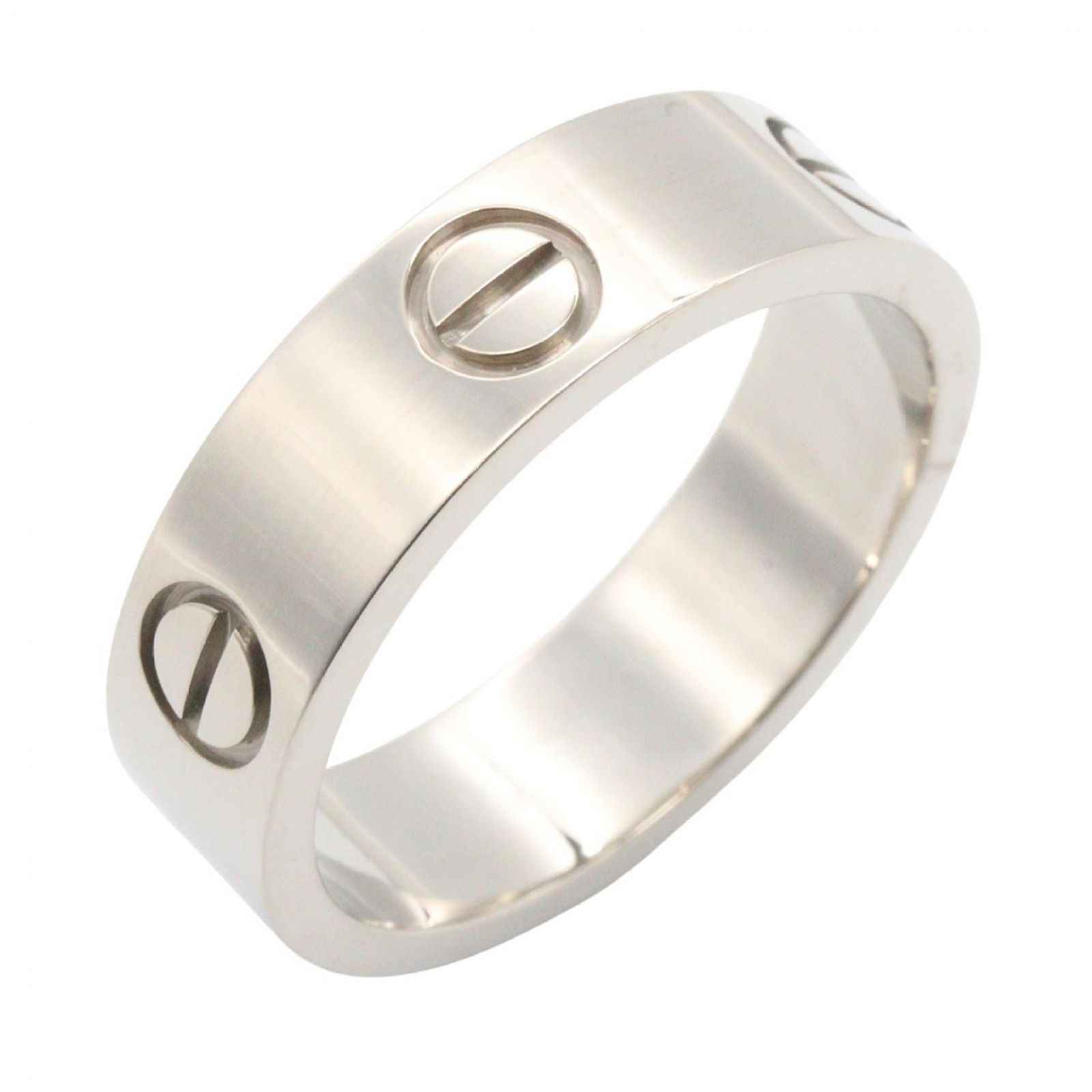 カルティエ CARTIER リング・指輪 ラブリング B4084700 K18WG（ホワイトゴールド） ラブリング ユニセックス Used A