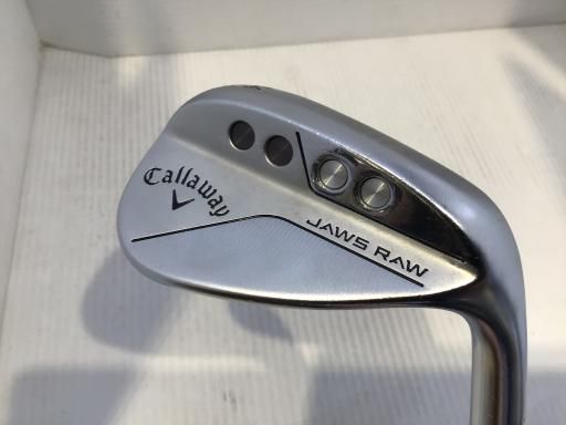 【中古】 キャロウェイ JAWS RAW クロムメッキ 54°/10°S ウェッジ WG NS PRO 950GH neo (フレックスS) メンズ 男性用 右利き 右用 Cランク ゴルフクラブ