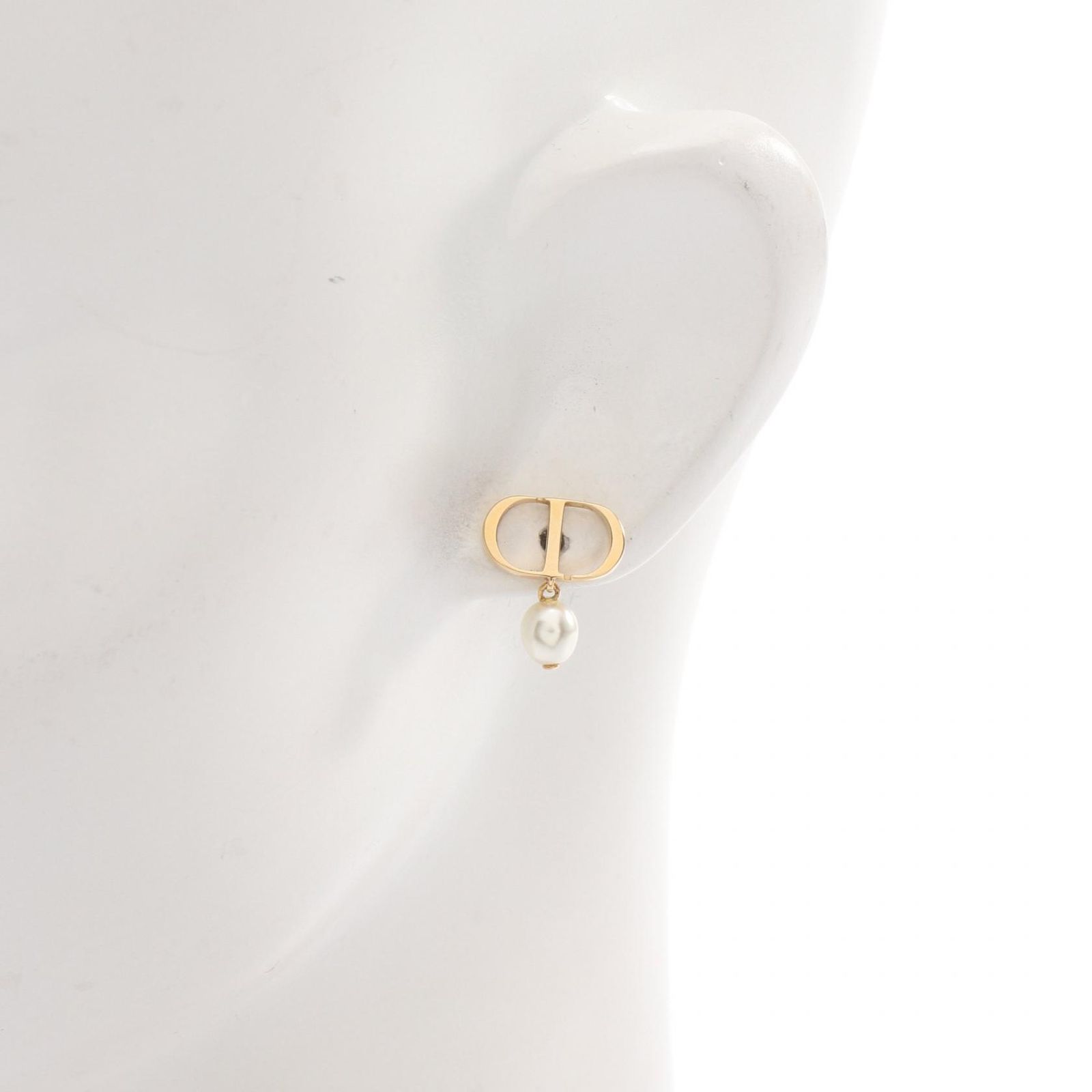 ディオール Dior ピアス CDロゴ GP（ゴールドメッキ） ピアス