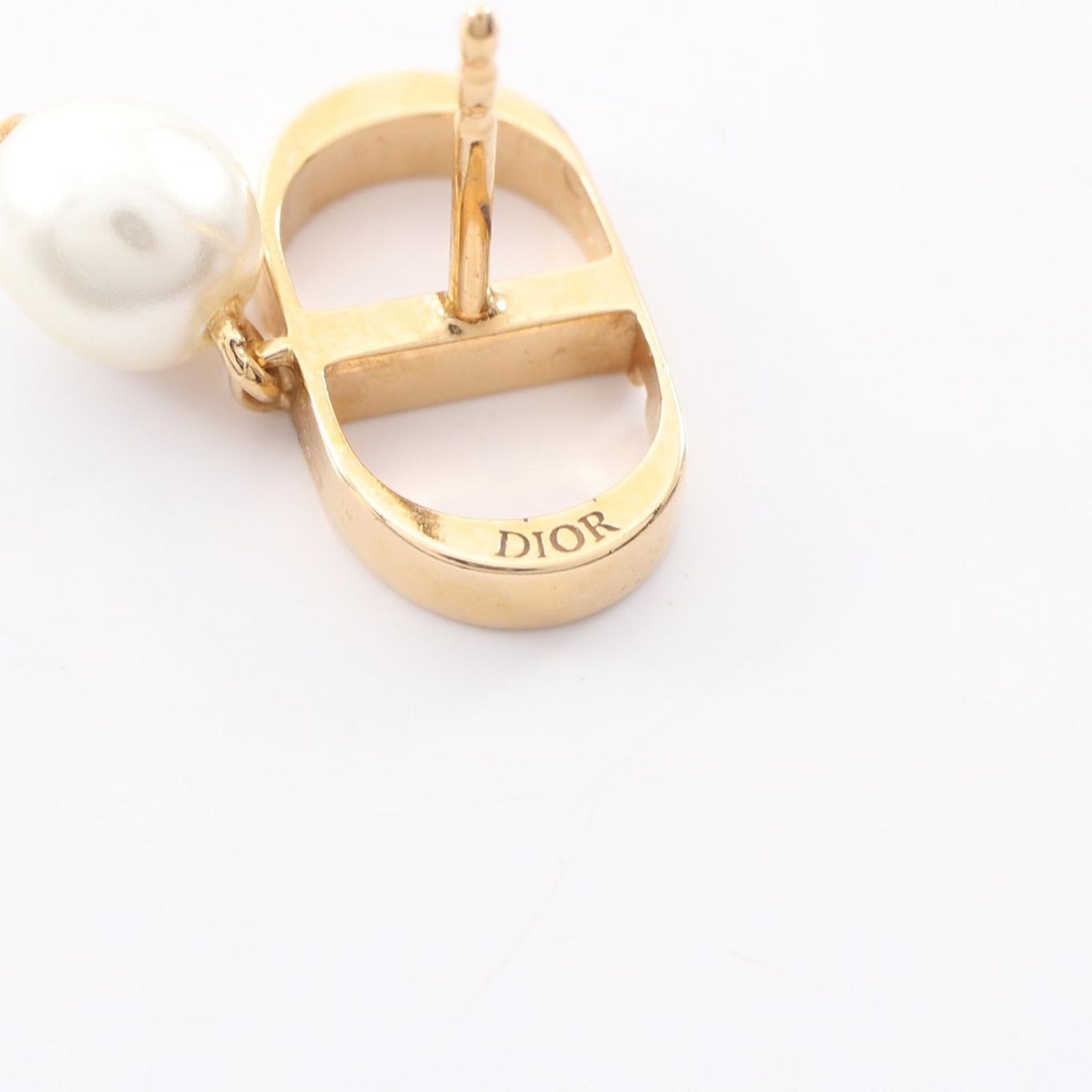 ディオール Dior ピアス CDロゴ GP（ゴールドメッキ） ピアス