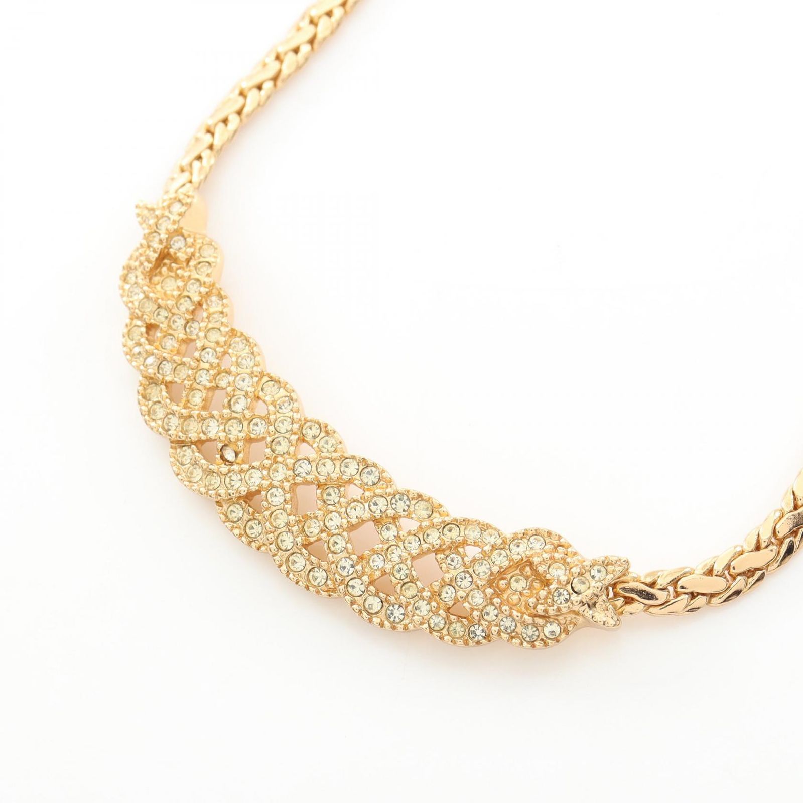 ディオール Dior ネックレス GP（ゴールドメッキ） ネックレス レディース Used A