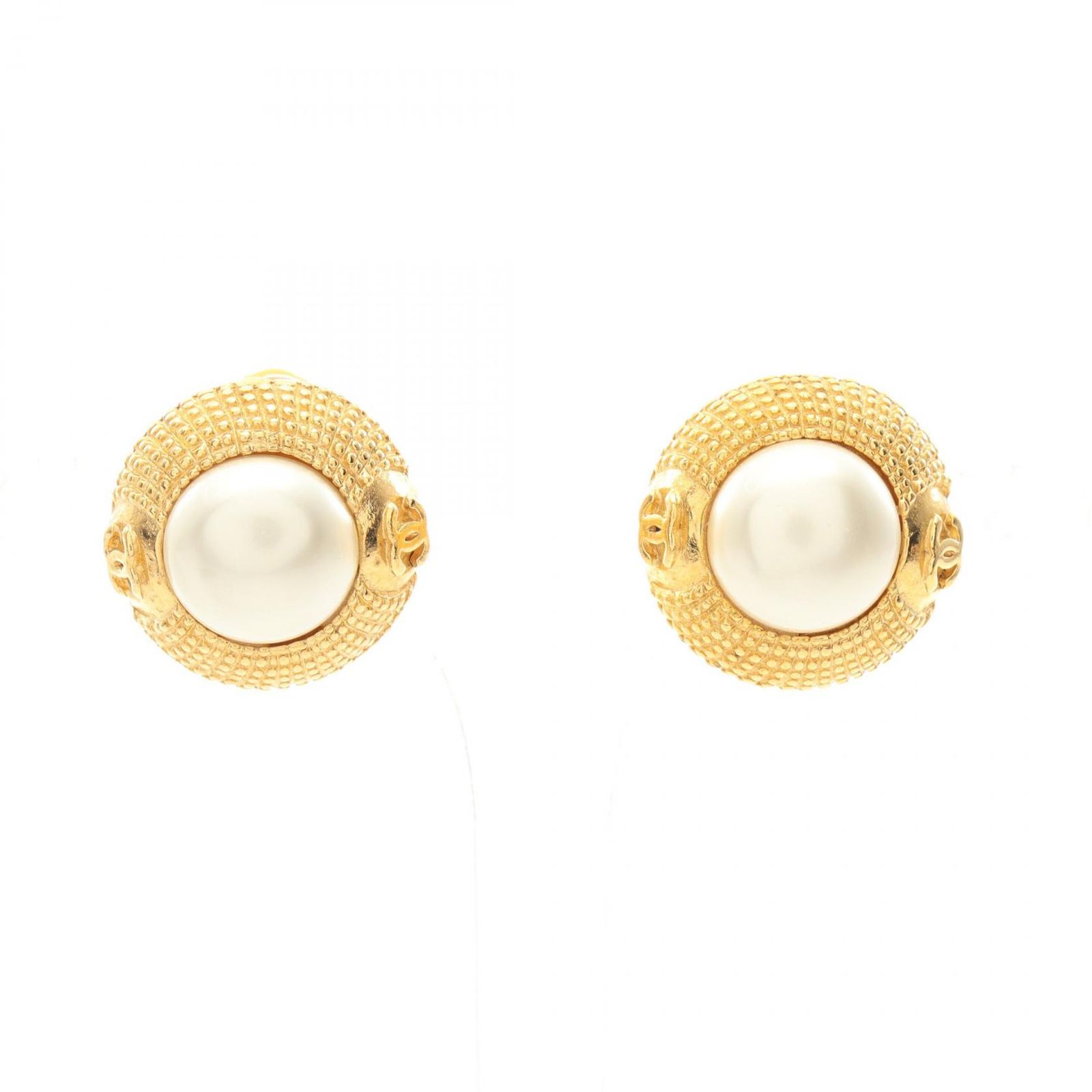 シャネル CHANEL イヤリング ココマーク GP（ゴールドメッキ） イヤリング レディース Used A