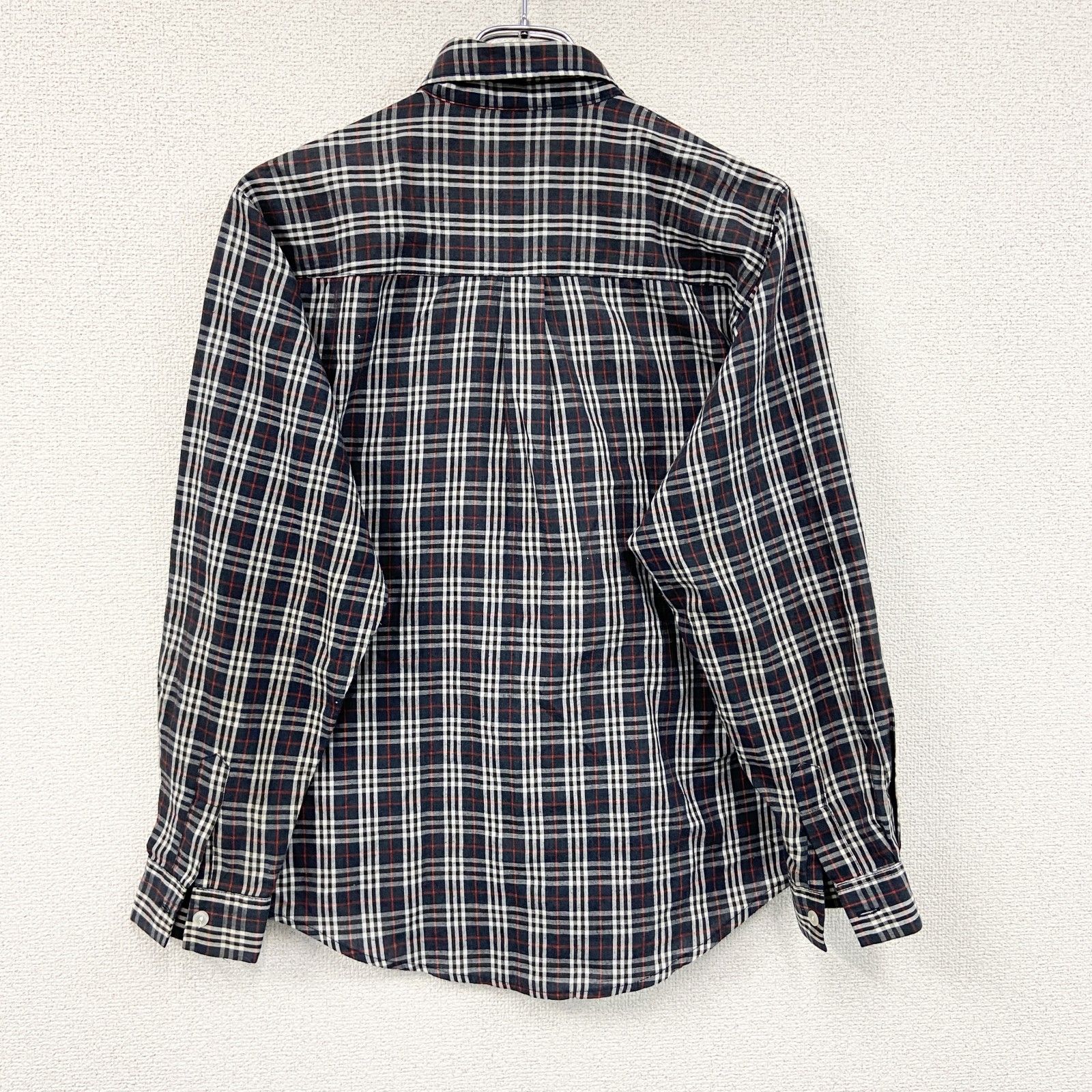 STUSSY ステューシー 長袖ボタンダウンシャツ チェック柄 マルチカラー