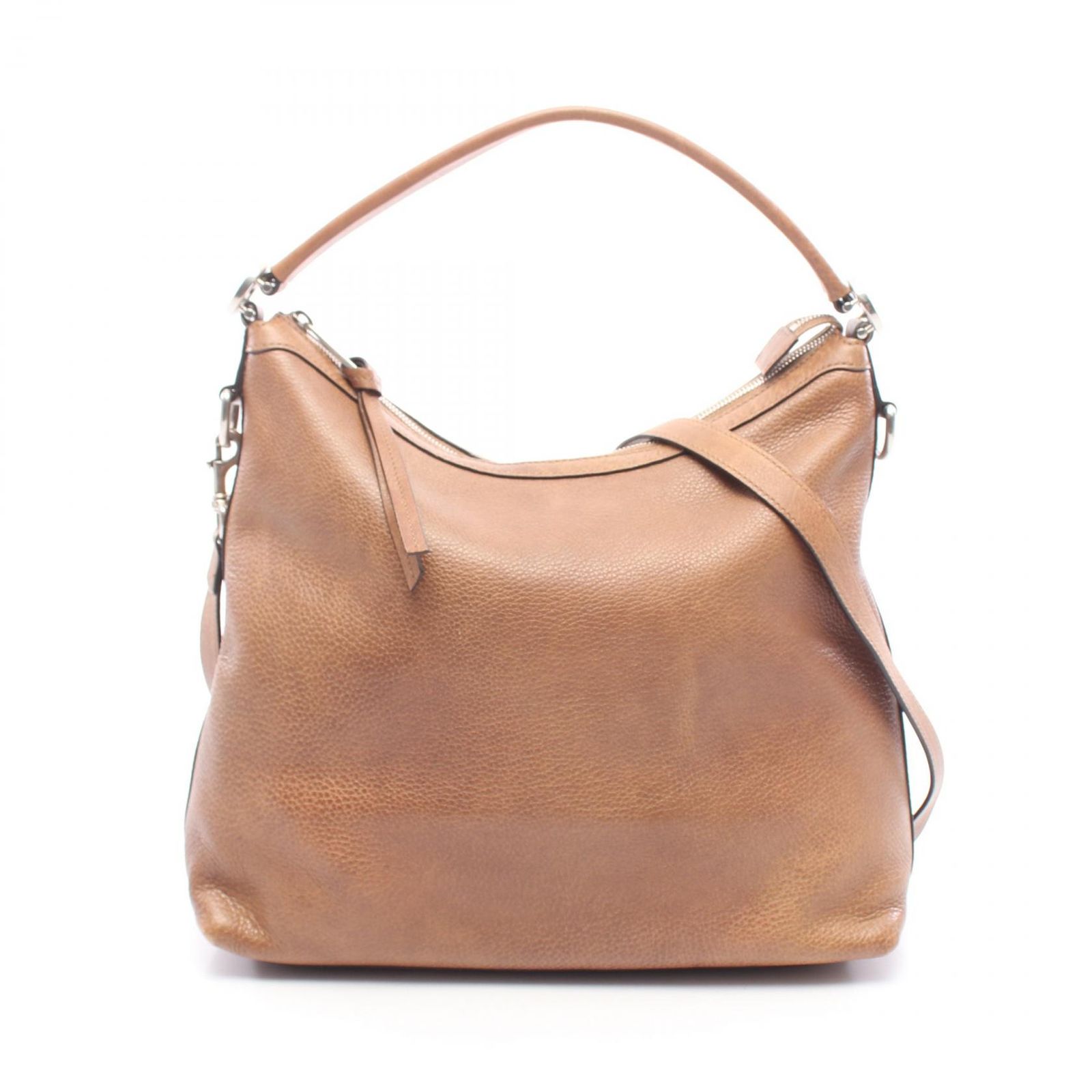 グッチ GUCCI ショルダーバッグ ミスGG 2WAY 326514 ブラウン レザー 2wayショルダー レディース Used B