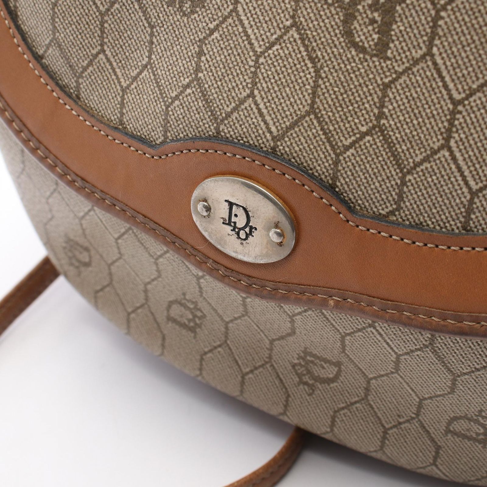 クリスチャンディオール Christian Dior ショルダーバッグ ハニカム 