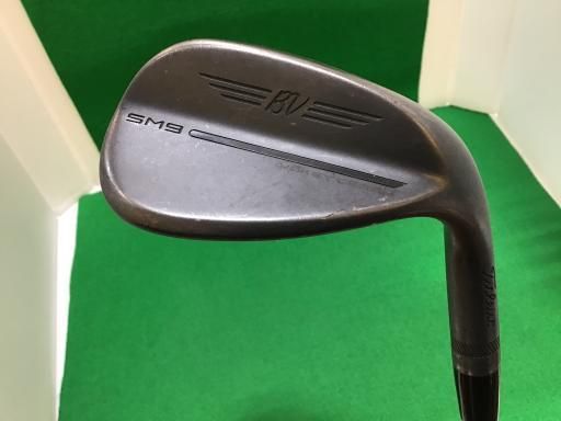 【中古】 タイトリスト VOKEY SPIN MILLED SM9 ジェットブラック 56°/14°F ウェッジ WG NS PRO 950GH neo (フレックスS) メンズ 男性用 右利き 右用 Cランク ゴルフクラブ