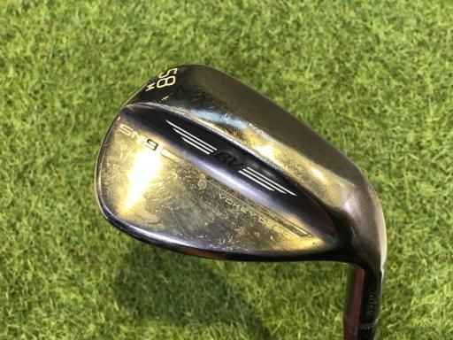【中古】 タイトリスト VOKEY SPIN MILLED SM9 ブラッシュドスチール 58°/08°M ウェッジ WG Dynamic Gold (フレックスS) メンズ 男性用 右利き 右用 Cランク ゴルフクラブ