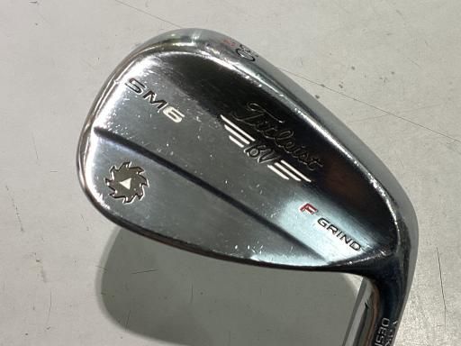 【中古】 タイトリスト VOKEY SPIN MILLED SM6 ツアークロム 50°/12°F ウェッジ WG NS PRO MODUS3 TOUR120 (フレックスS) メンズ 男性用 右利き 右用 Cランク ゴルフクラブ