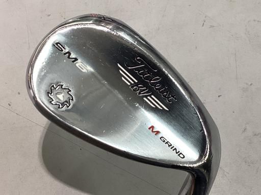 【中古】 タイトリスト VOKEY SPIN MILLED SM6 ツアークロム 54°/08°M ウェッジ WG NS PRO MODUS3 TOUR120 (フレックスS) メンズ 男性用 右利き 右用 Cランク ゴルフクラブ