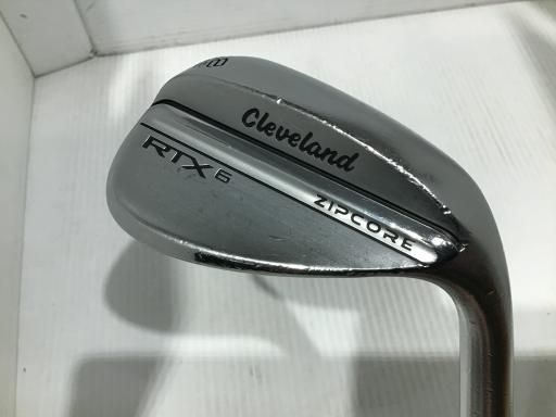 【中古】 クリーブランド Cleveland RTX-6 ZIPCORE ツアーサテン 58°/10° MID ウェッジ WG Dynamic Gold (フレックスS) メンズ 男性用 右利き 右用 Cランク ゴルフクラブ