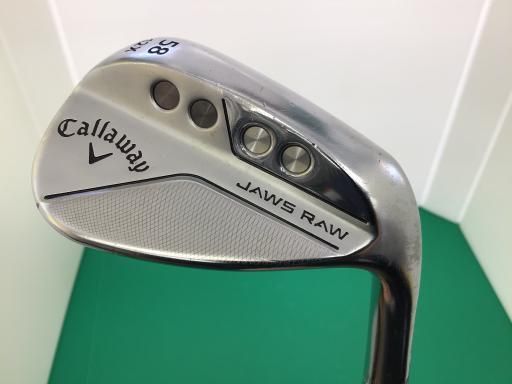 【中古】 キャロウェイ JAWS RAW クロムメッキ 58°/12°X ウェッジ WG NS PRO MODUS3 TOUR115 (フレックスS) メンズ 男性用 右利き 右用 Cランク ゴルフクラブ