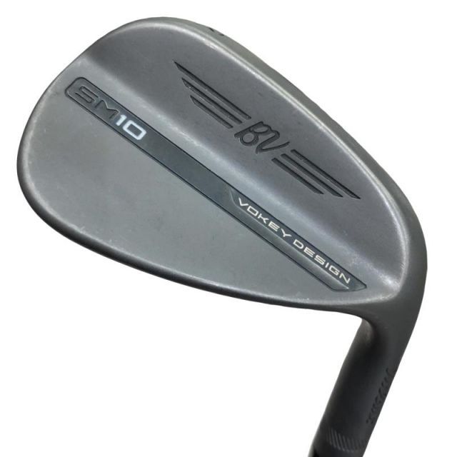 【中古】 タイトリスト VOKEY SPIN MILLED SM10 ジェットブラック 52°/12°F ウェッジ WG BV 105 (フレックスその他) メンズ 男性用 右利き 右用 Cランク ゴルフクラブ