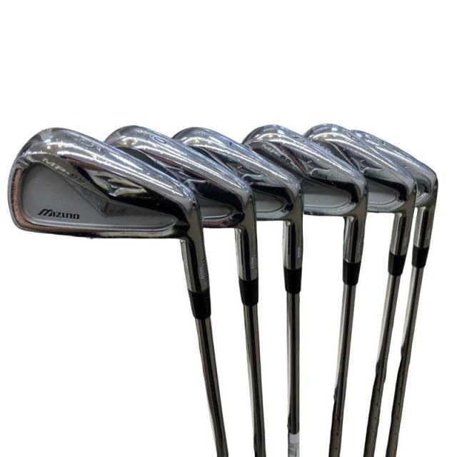 【中古】 ミズノ MP-55 6S アイアンセット IR 純正特注シャフト (フレックスS) メンズ 男性用 右利き 右用 Cランク ゴルフクラブ