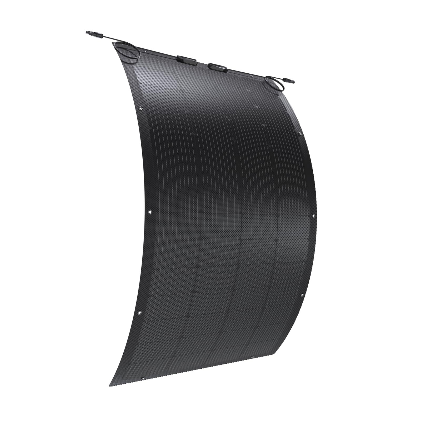 ソーラーパネル フレキシブル 200W 単結晶 ETFE フレキシブルソーラーパネル 270°折り曲げ可能 0.25cm超薄型ポータブル IP68防水 23%変換率 バッテリーシステム、キャンプ、緊急用、屋外屋根、RV、防災バックアップ、太陽 f552c305