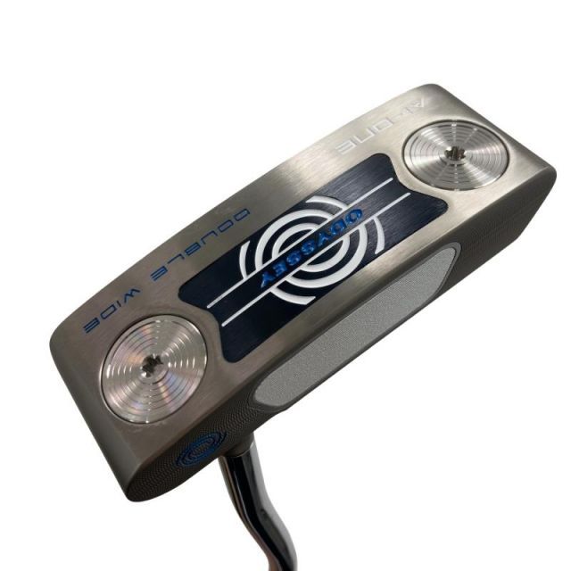 【中古】 オデッセイ Ai-ONE DOUBLE WIDE DB シルバー 34インチ パター PT STROKE LAB 90 スチール (フレックスその他) メンズ 男性用 右利き 右用 Aランク ゴルフクラブ