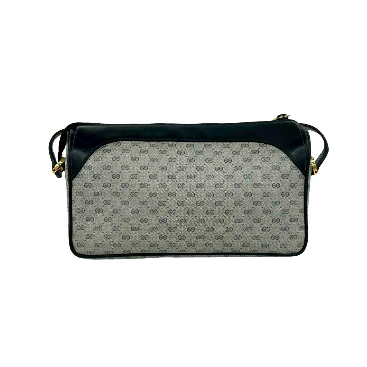極 美品 袋付 GUCCI グッチ オールドグッチ ヴィンテージ マイクロGG