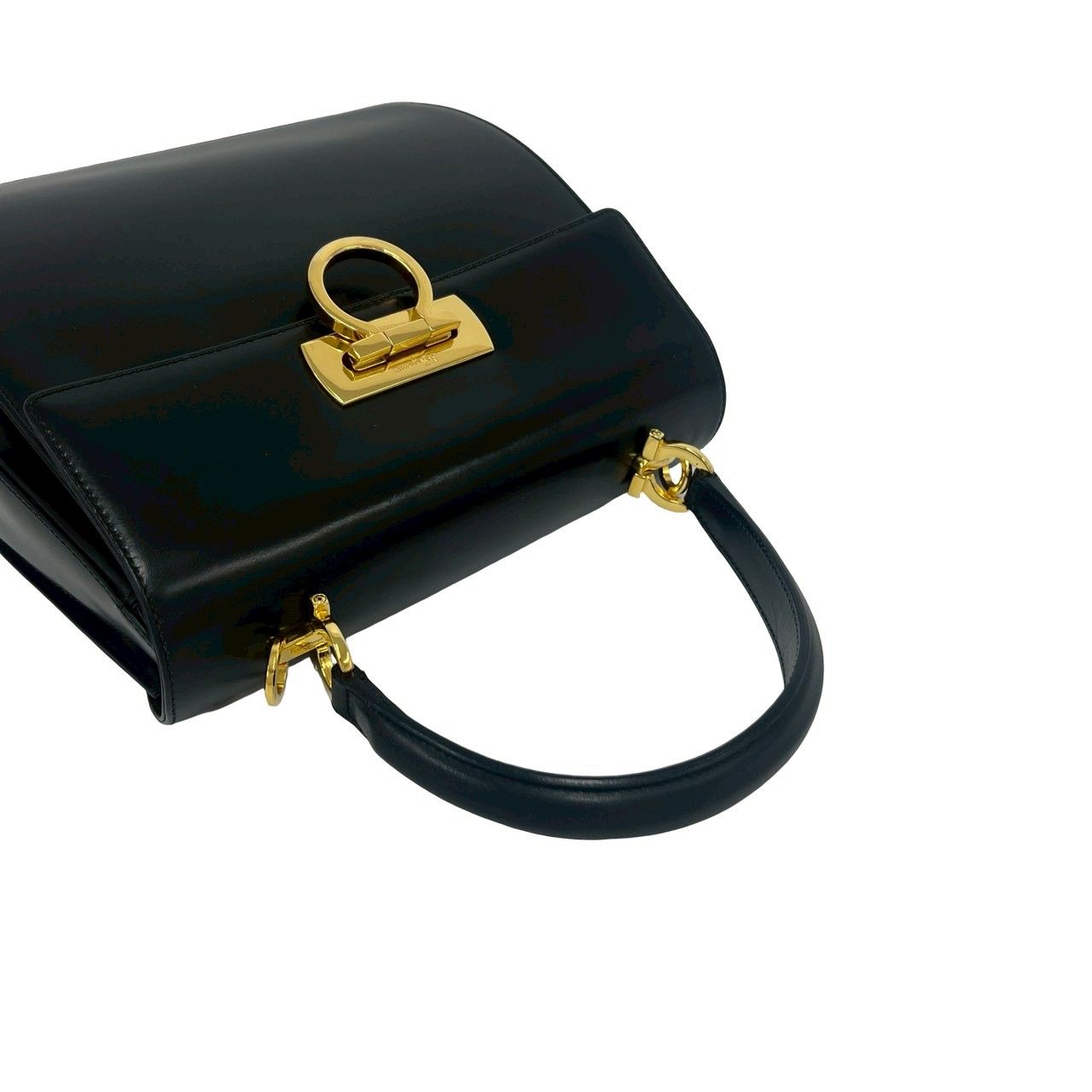 極 美品 Salvatore Ferragamo サルヴァトーレフェラガモ ガンチーニ