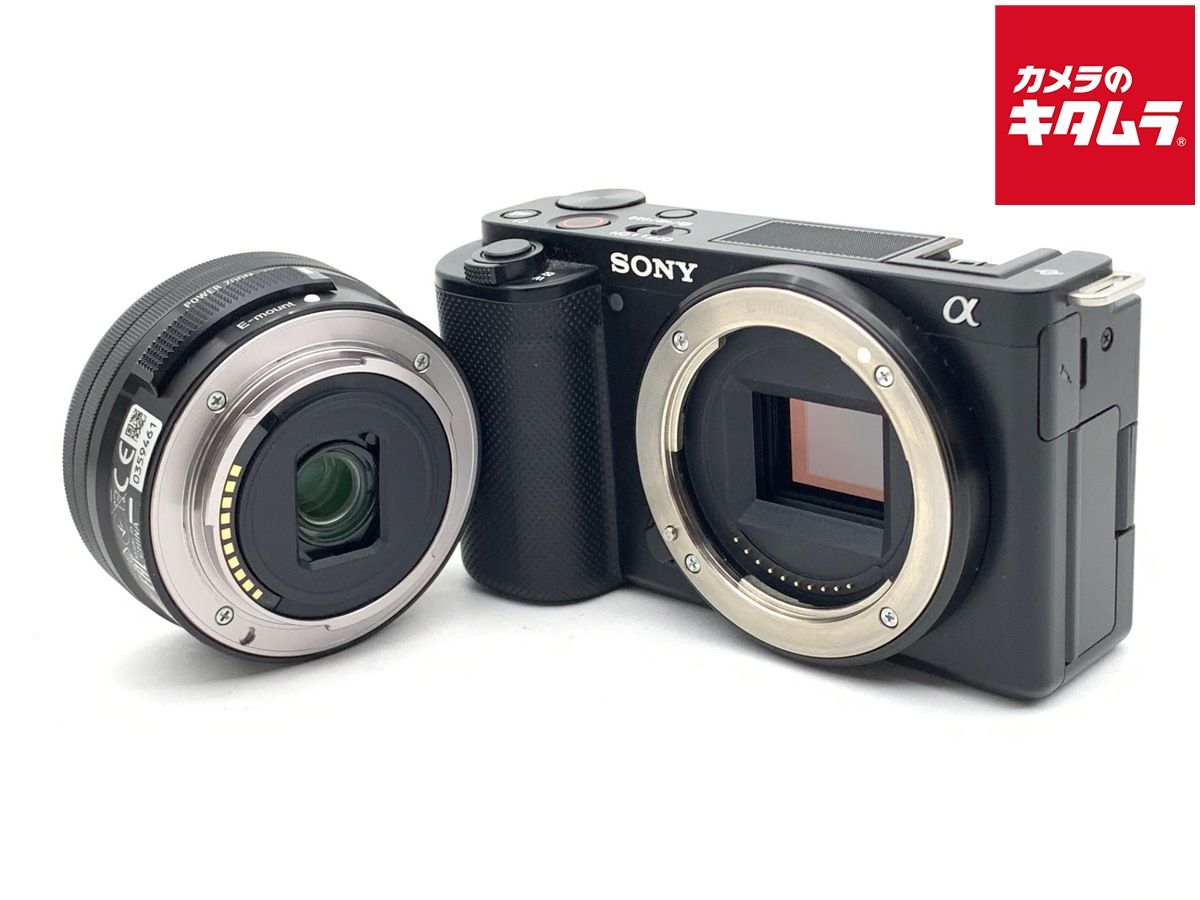 【中古】 【並品】 ソニー VLOGCAM ZV-E10 パワーズームレンズキット ブラック [ZV-E10K B]